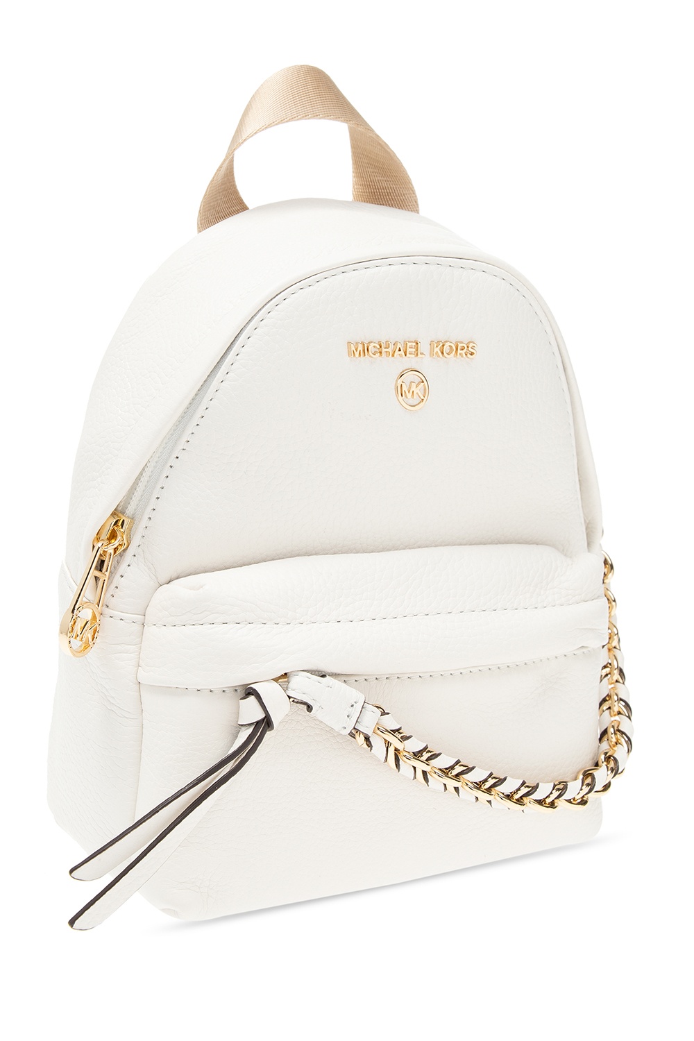 Michael kors outlet mini backpack white